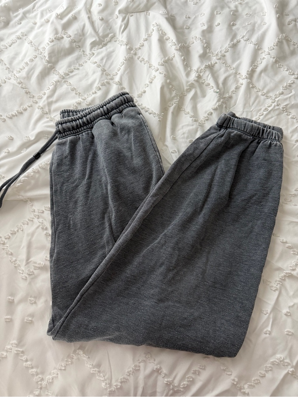 Aeropostale Heather Gray Fleece Joggers